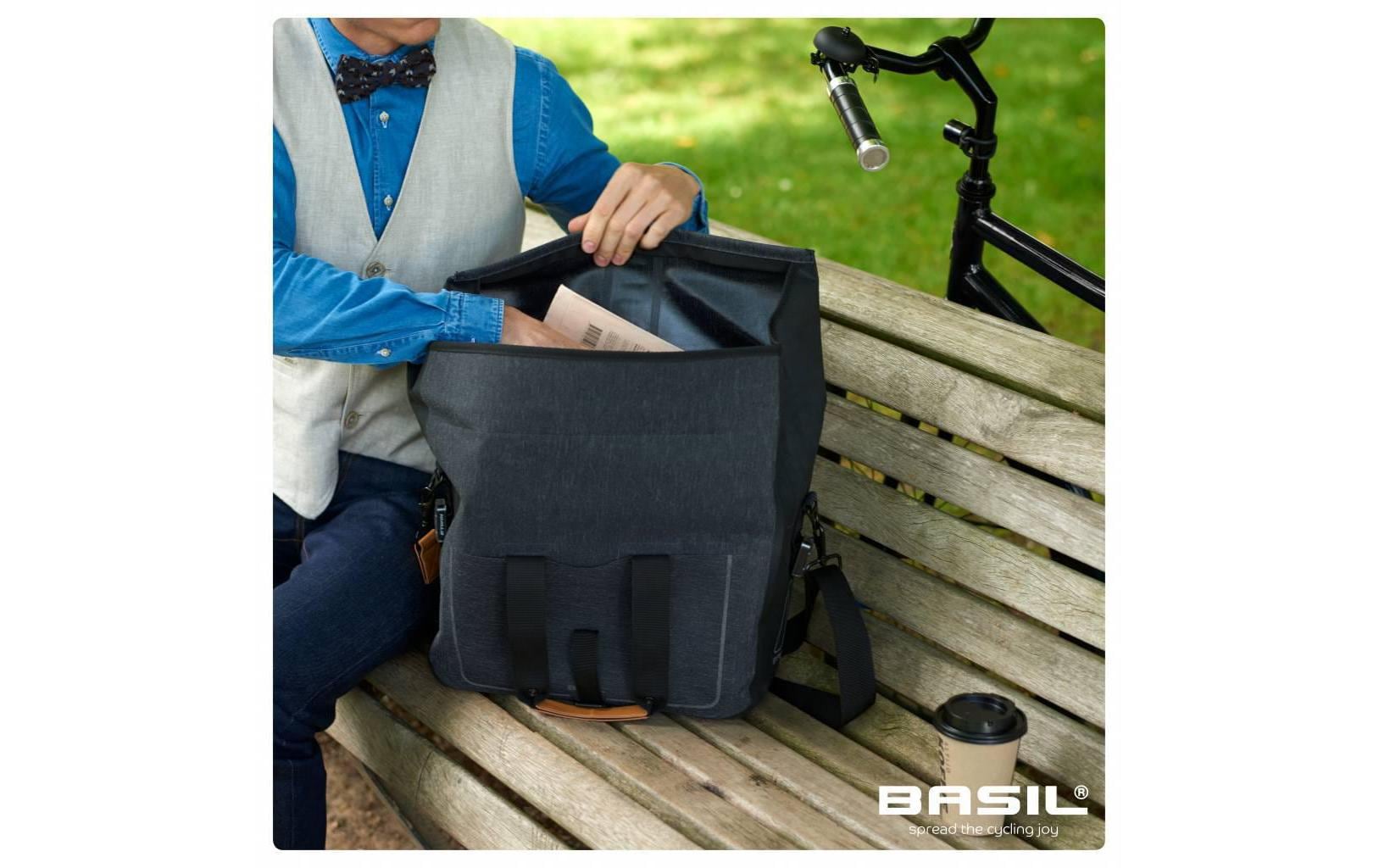 Fahrradtasche URBAN DRY BUSINESS BAGFahrradtasche, Grau