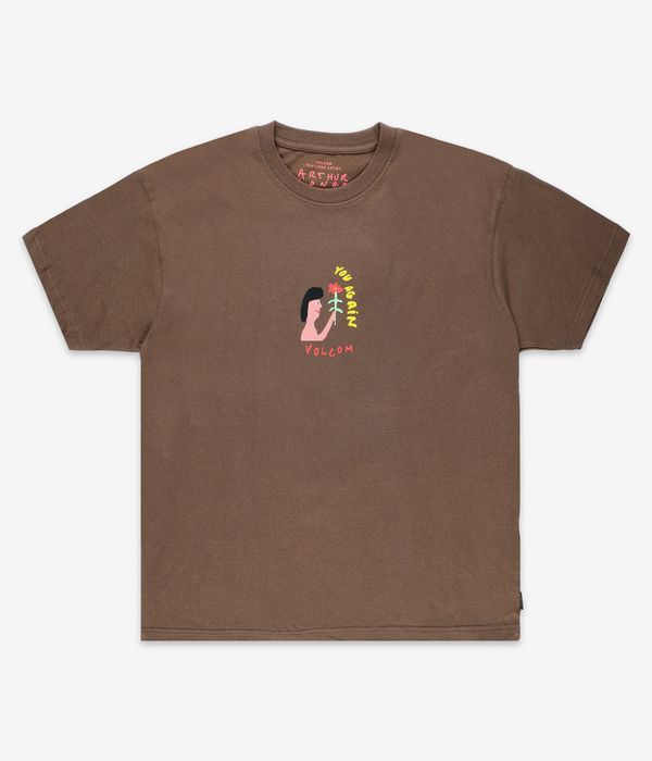 Volcom Featured Artist Arthur Longo T-Shirt (dark earth) online kaufen | skatedeluxe