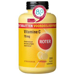 Roter Vitamine C 70mg Kauwtabletten Voordeelverpakking 4x800ST