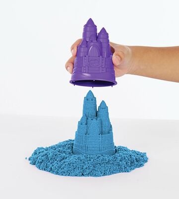 Kinetic Sand Lekesett Sandkasse Blå