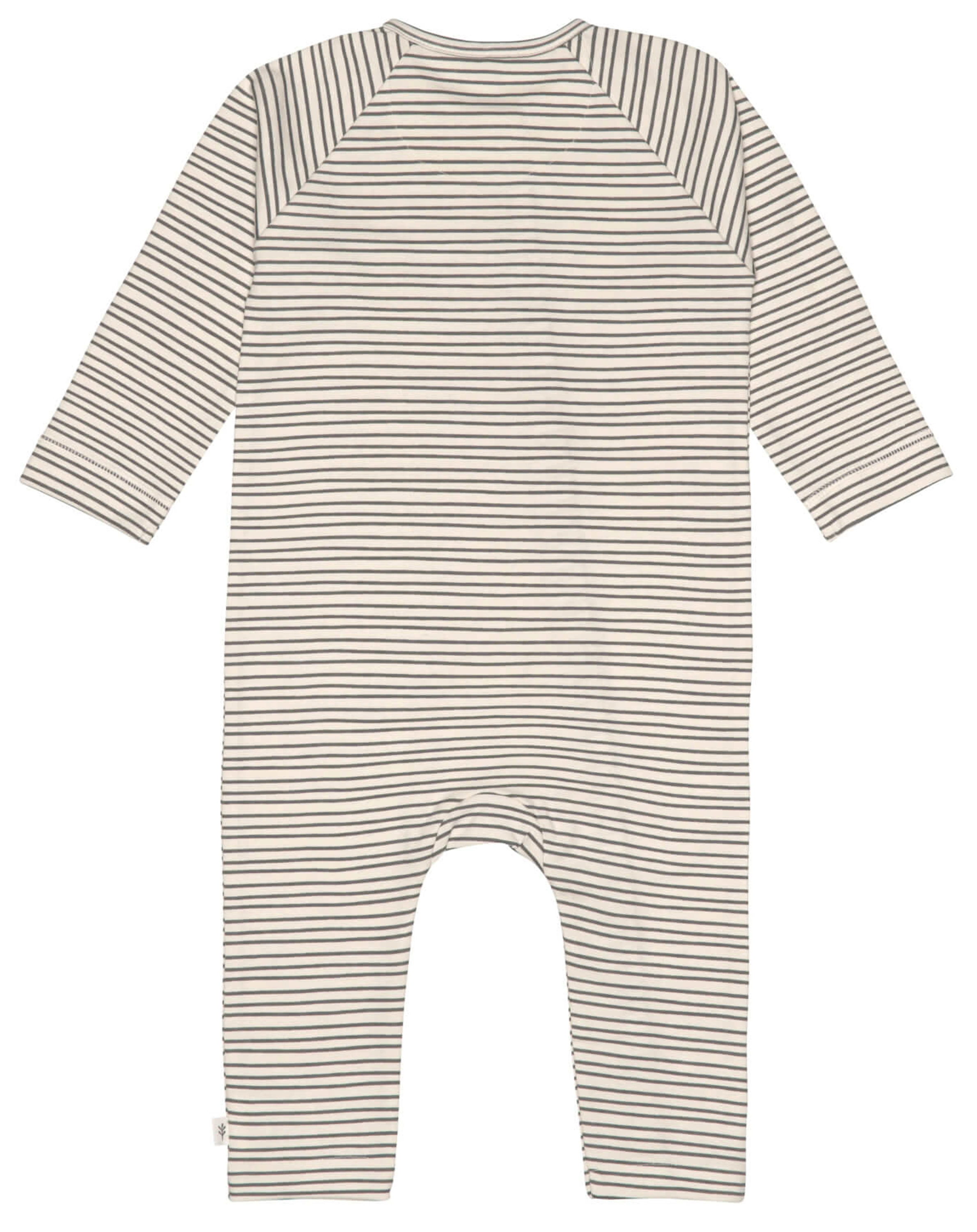 Schlafstrampler STRIPED ohne Fuß in grey/anthracite