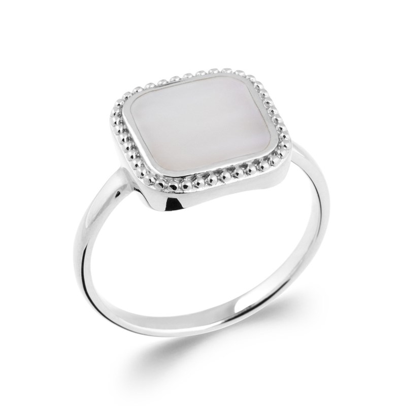 Bague Femme - Argent 925 - Nacre