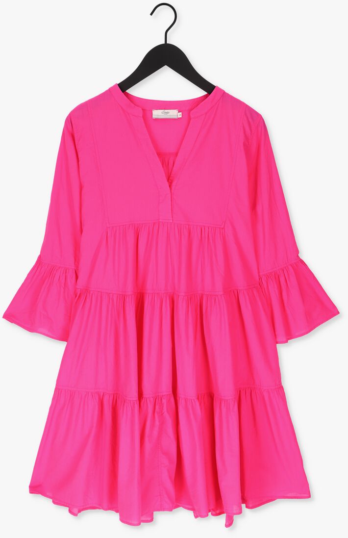 DEVOTION fuchsia devotion mini jurk dilos
