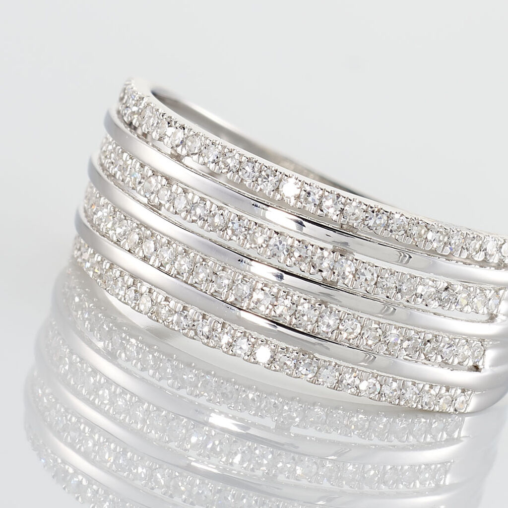 Bague Rayanna Or Blanc Diamant