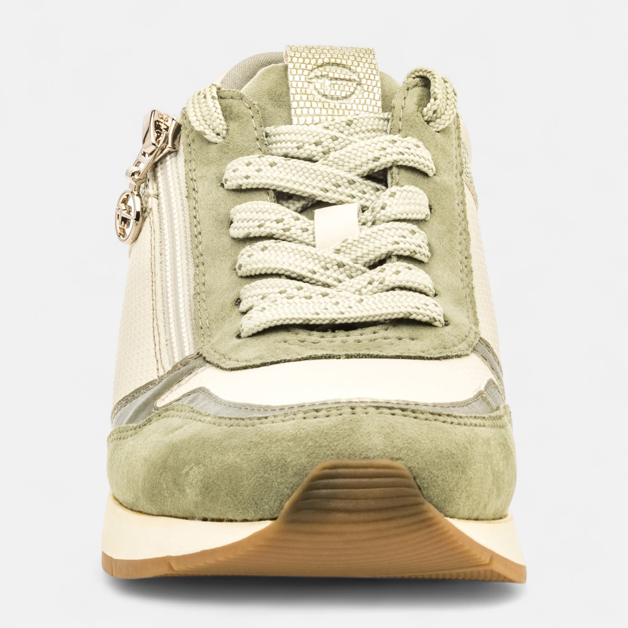 Baskets basses Femme vert clair