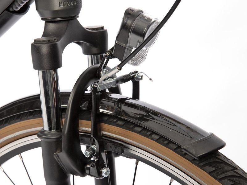 Villette L' Amant Eco Bg - Elektrische Fiets - Donkergrijs - Aluminium Frame