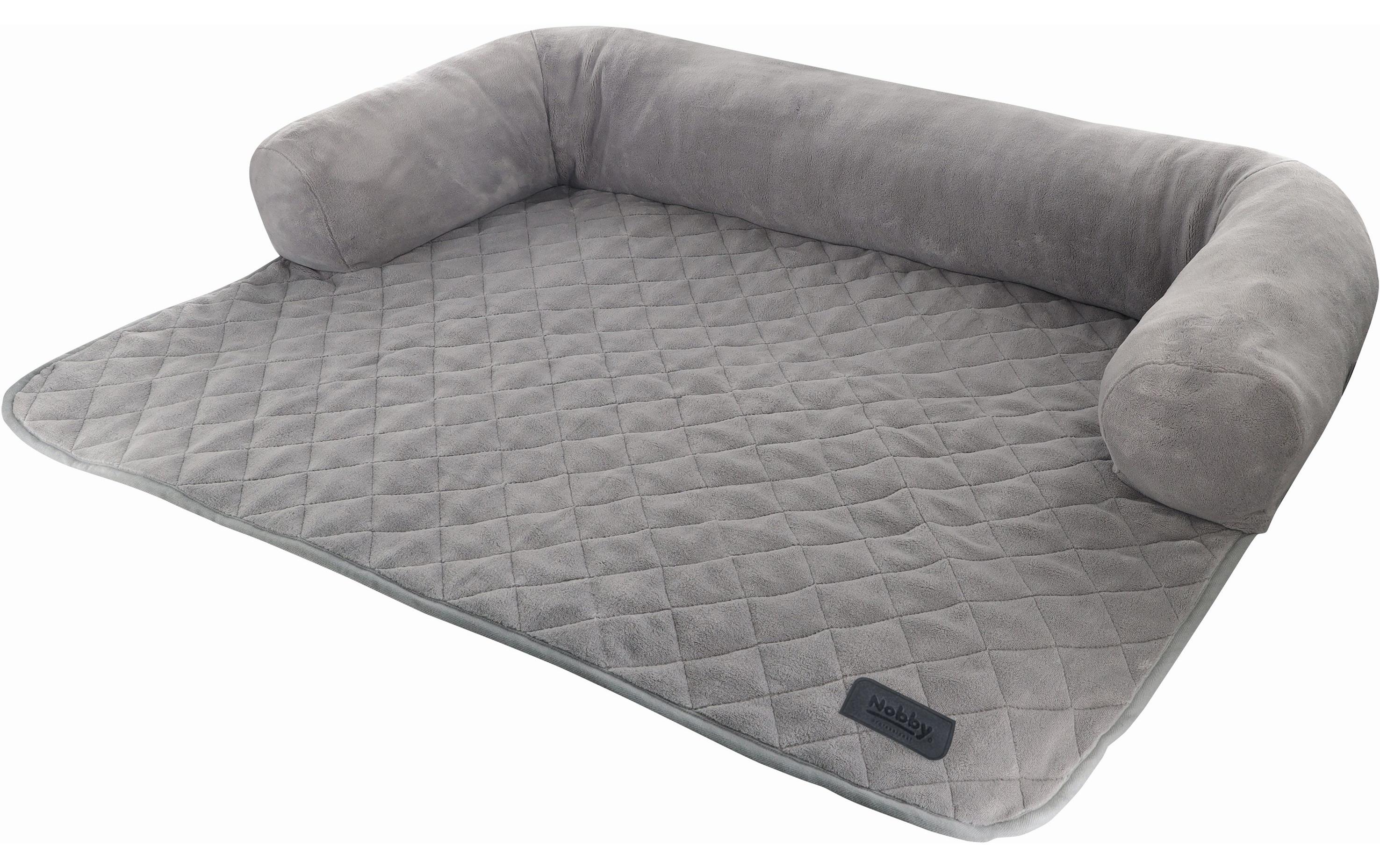Hunde-Sofa Penka, 91 x 74 x 10 cm, GrauSofamatte