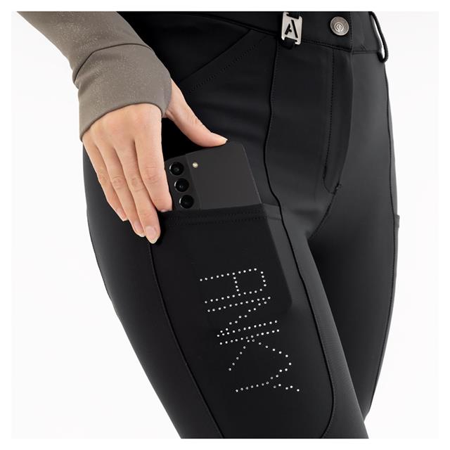 Paardrijbroek ANKY Amplify Full Grip Zwart