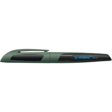 Stylo à bille Flow, turquoise/noir