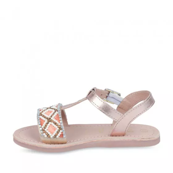 Sandales MARRON NINI & GIRLS CUIR