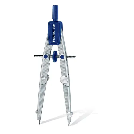 STAEDTLER® Noris Club Schulzirkel 550, im Klappdeckeletui, silber