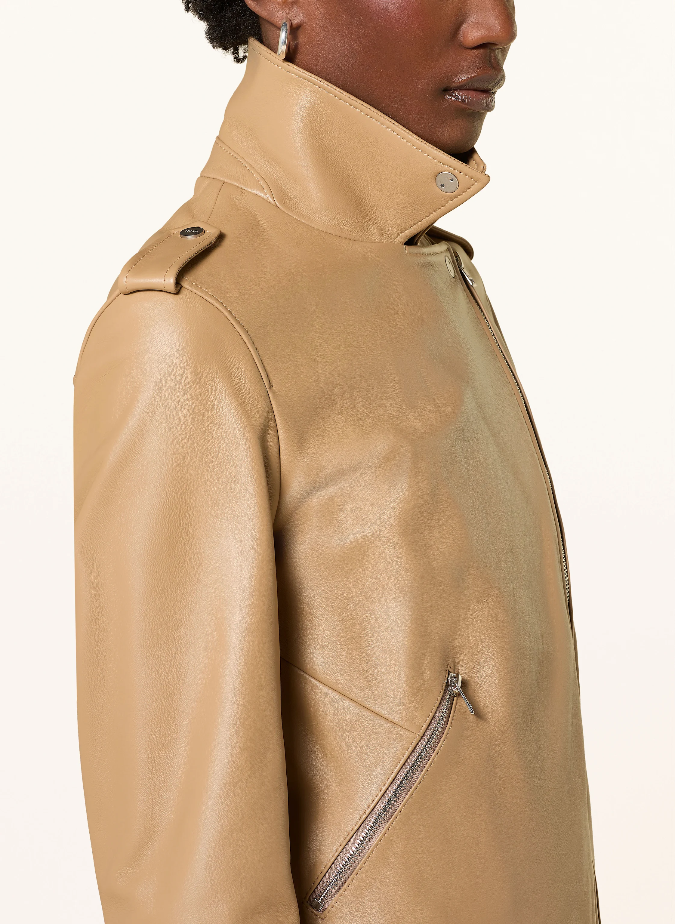 HUGO Lederjacke LUJANA