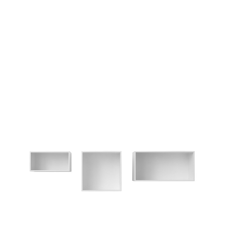 Muuto Mini Stacked 2.0 kast medium lichtgrijs