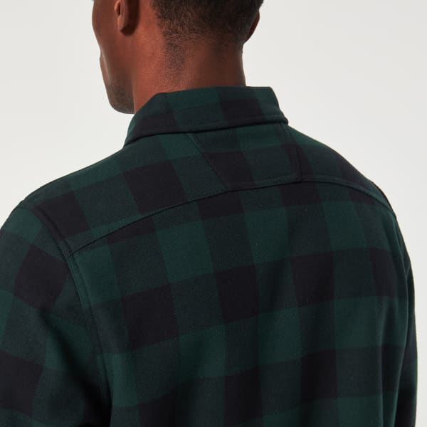 Chemise OAKLEY BEAR COZY FLANNEL HUNTER GREEN BLACK CHECK