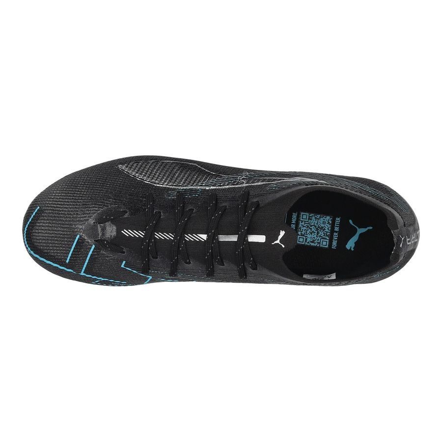 PUMA Ultra 5 Pro FG/AG Eclipse - Noir/Argenté/BLeu