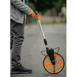 Odomètre avec compteur mécanique & manche repliable