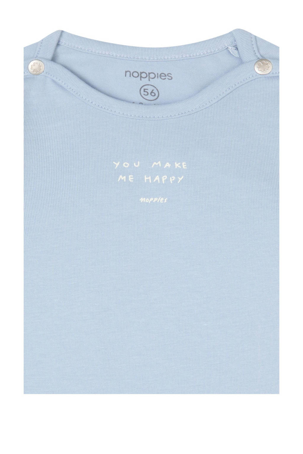 Noppies longsleeve lichtblauw