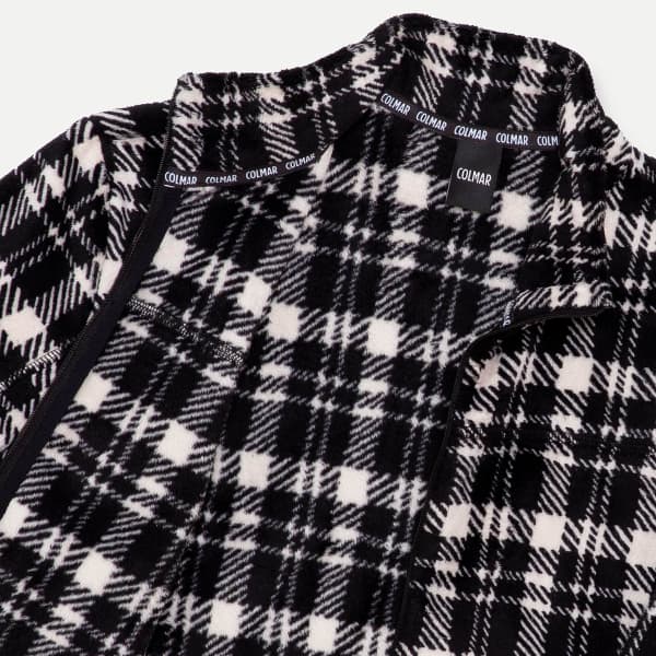 Veste polaire COLMAR 5XE LADIES SWEATSHIRT PURITY/BLACK