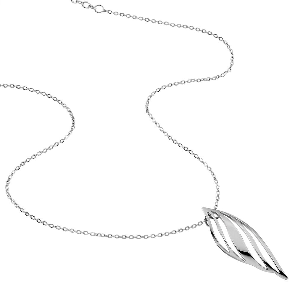 Collier Salaya Acier Blanc