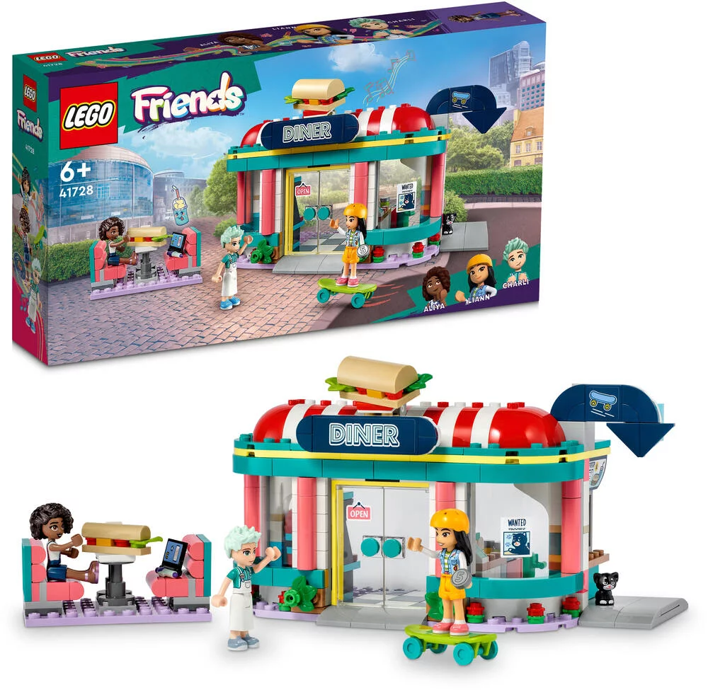 LEGO®FRIENDS 41728 - LE SNACK DU CENTRE-VILLE