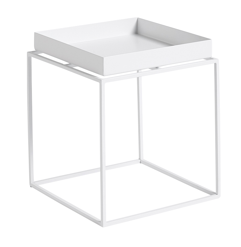 Salontafel Tray 30x30 wit