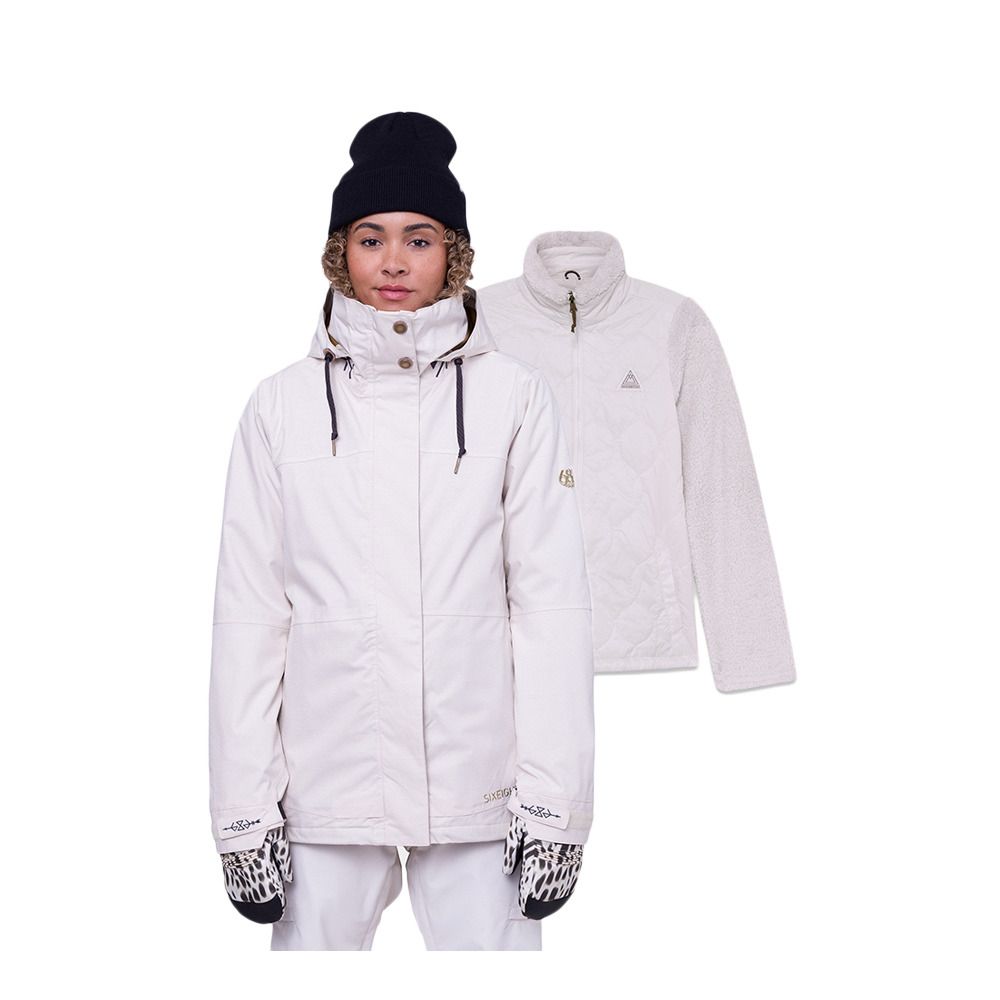 686 SMARTY SPELLBOUND - Veste ski Femme birch geo jacquard