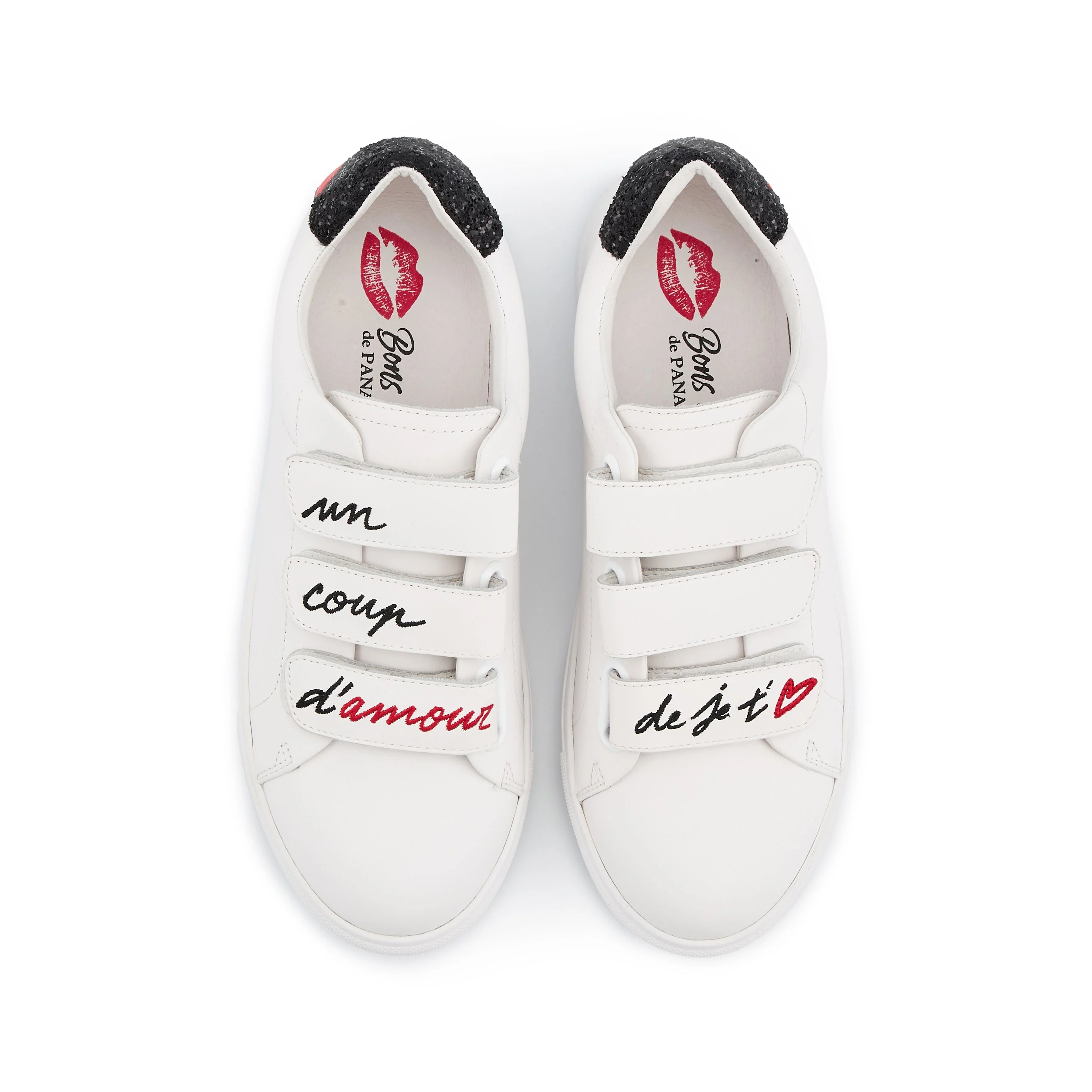 EDITH UN COUP D'AMOUR - Sneakers en cuir | Blanc