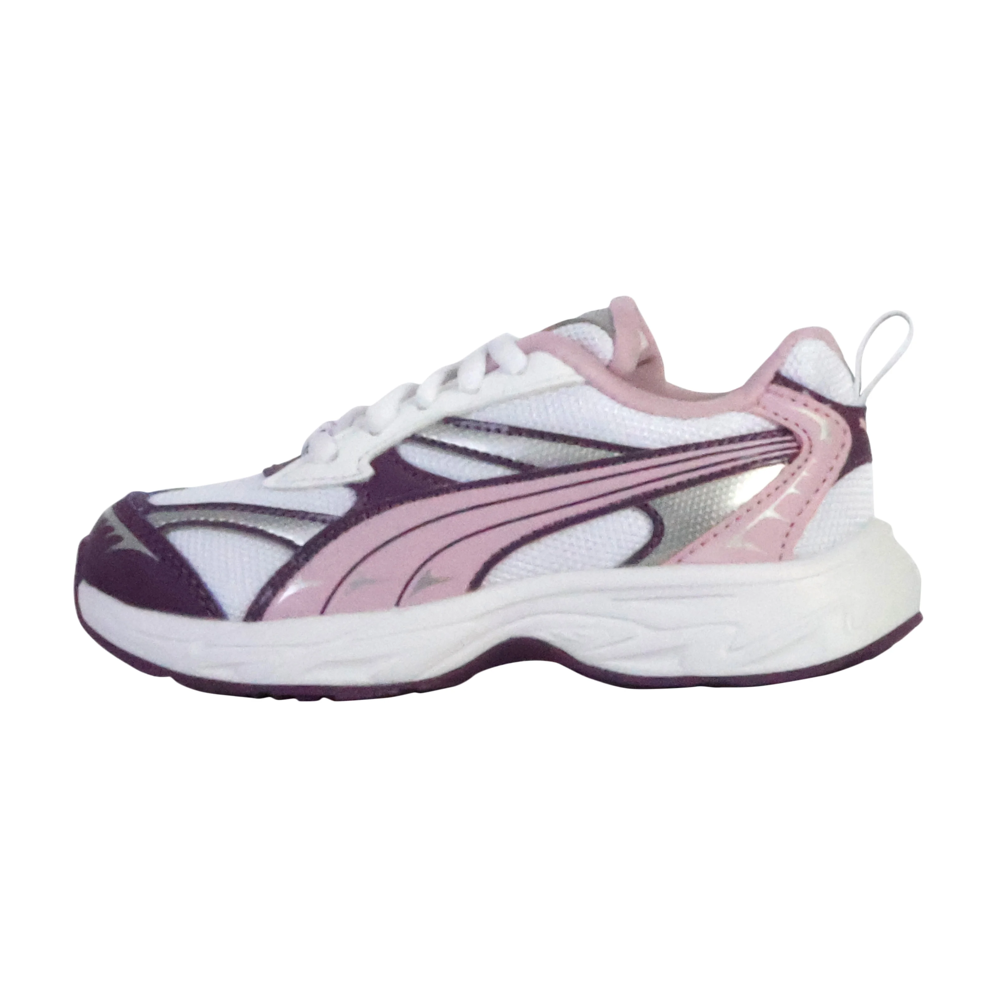 Basket à lacets juniormorphic techie | Blanc