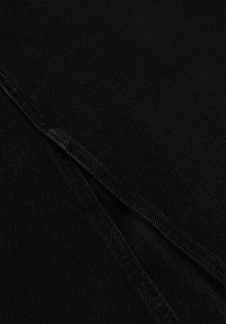 OBJECT zwarte object  objharlow midi denim skirt