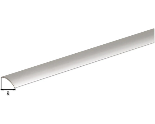 Overgangsprofiel, aluminium, zilver geanodiseerd, 30x1,6 mm, 0,9 m
