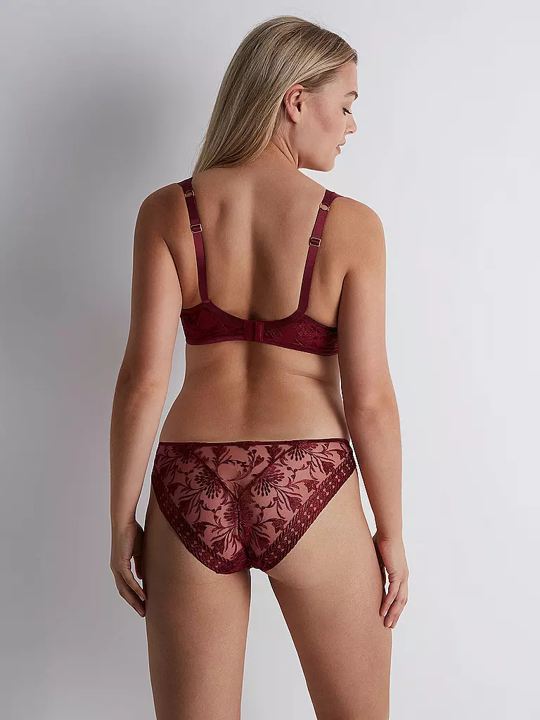 AUBADE Halbschalen BH mit Reifen MAGNETIC SPELL crimson red dunkelrot