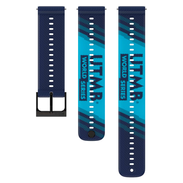 SFS194_Accessoires montres SUUNTO 22MM ATHLETIC 6 SILICONE STRAP UTMB WS NBLUE S+M 24