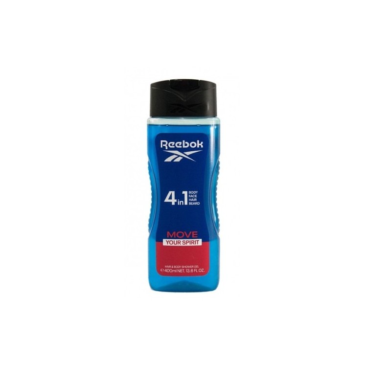 Reebok Men Move Your Spirit 4 in 1 Duschgel 400 ml