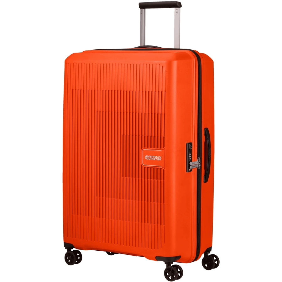 American Tourister Aerostep - 4-Rollen-Trolley M 67 cm erw. bright orange