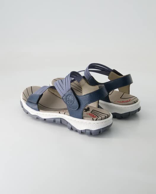 Rieker Guana Sandalen in Blau