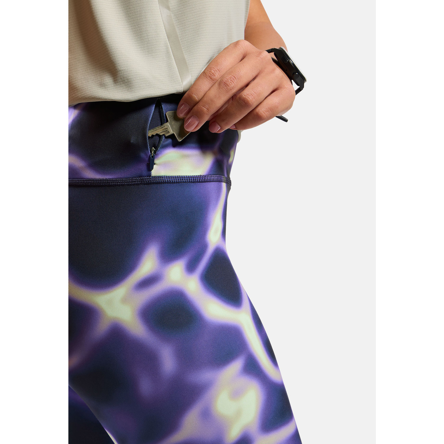 Odlo Zeroweight Print Legging Dames