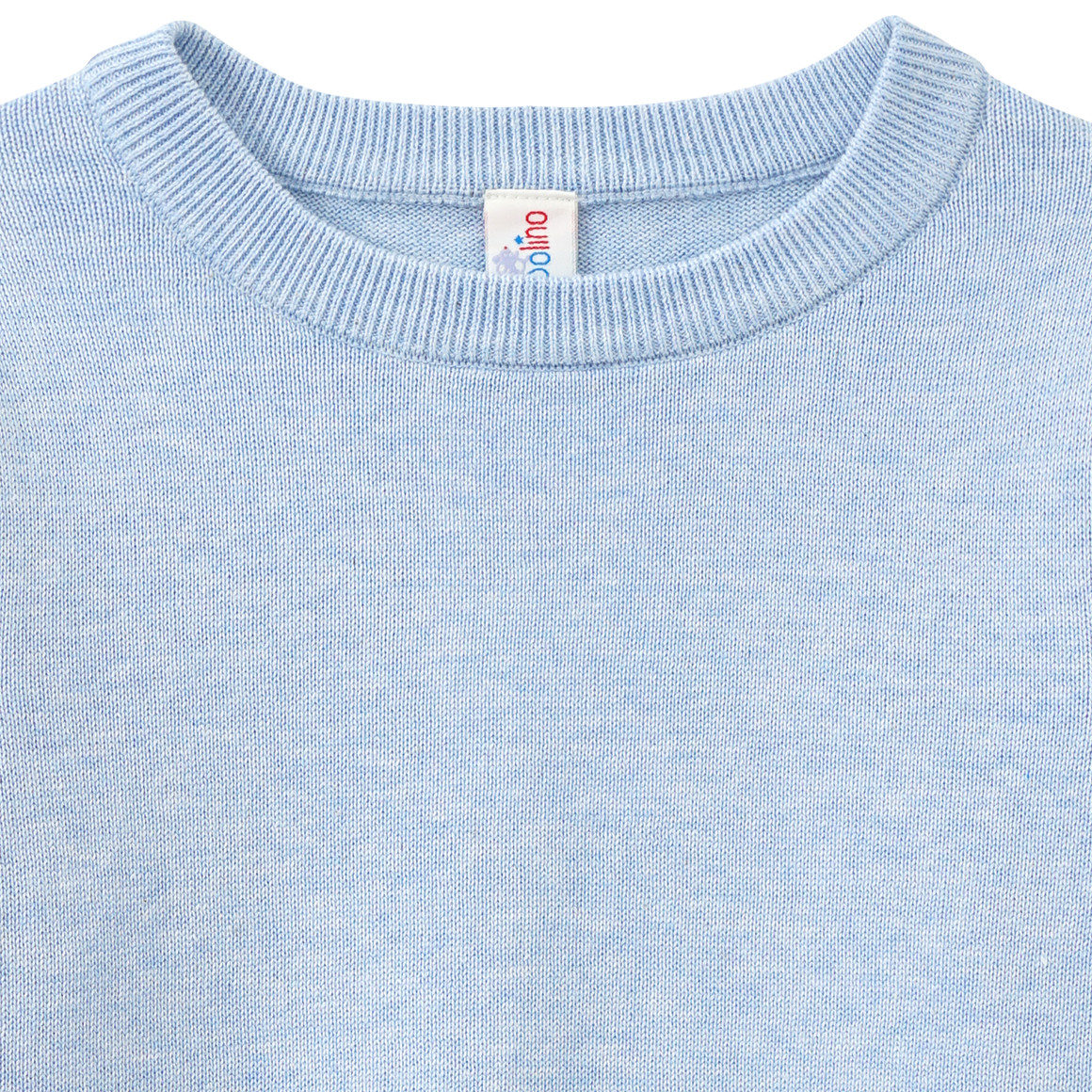 Topolino Jungen Pullover aus Feinstrick hellblau