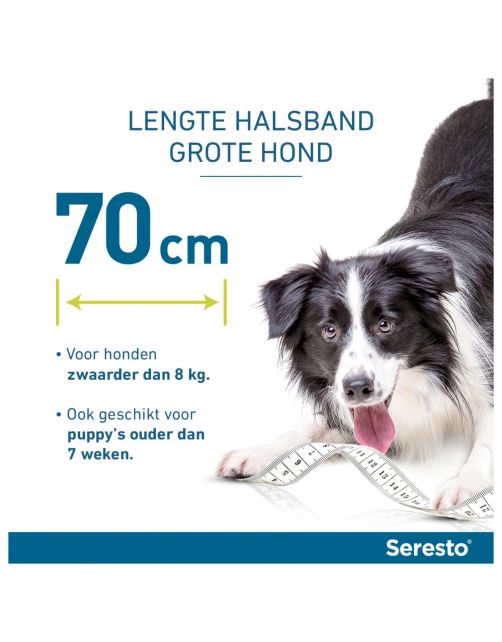 Seresto Teken- En Vlooienband Large - Anti tekenmiddel