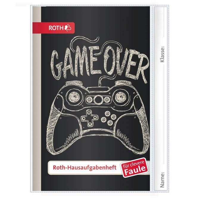 Hausaufgabenheft Teens - Game over - DIN A5