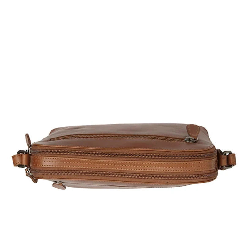 Chesterfield Brand Nebraska Schoudertas Cognac