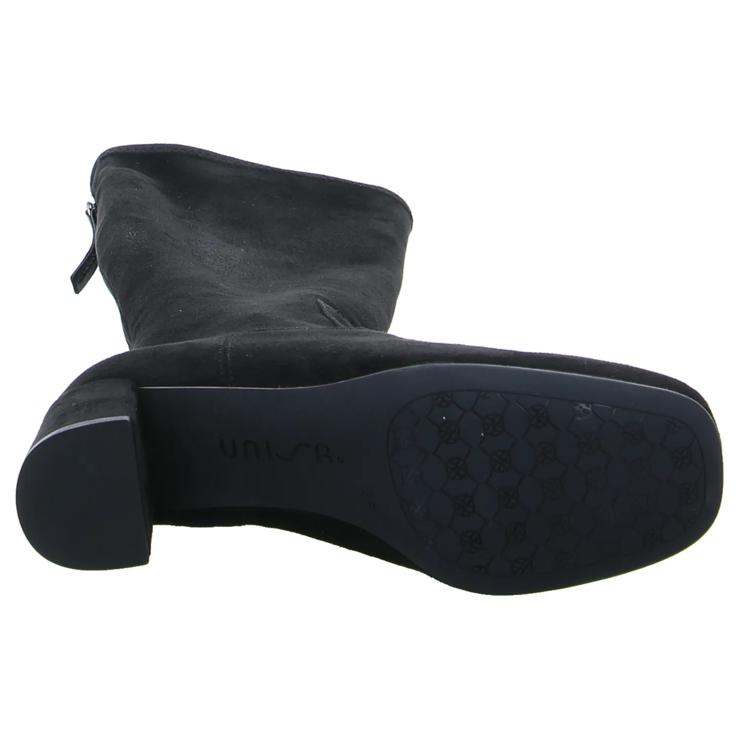 UNISA Stiefel Schwarz Leder