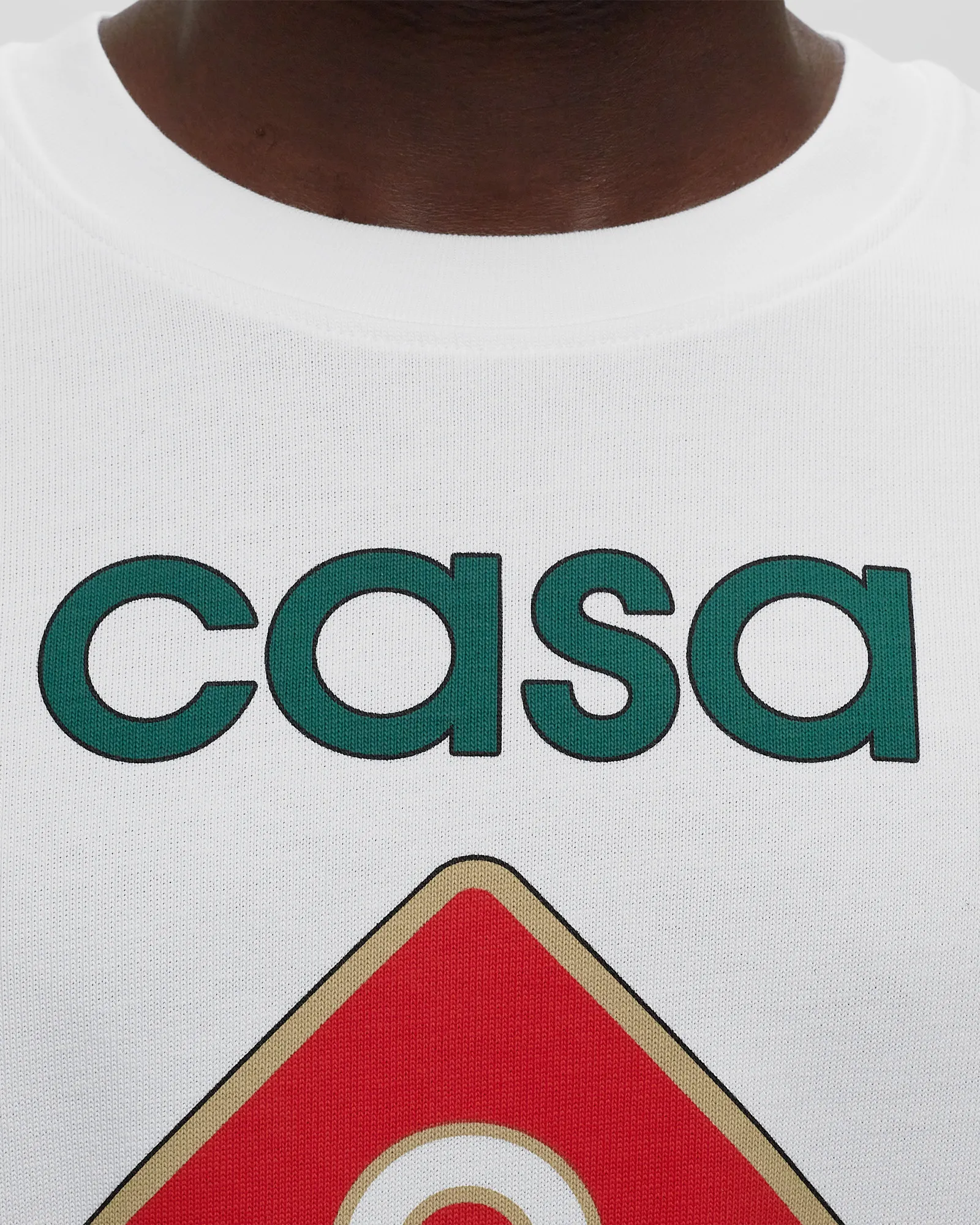 Casablanca CASA SPORT LOGO SCREEN PRINTED T-SHIRT