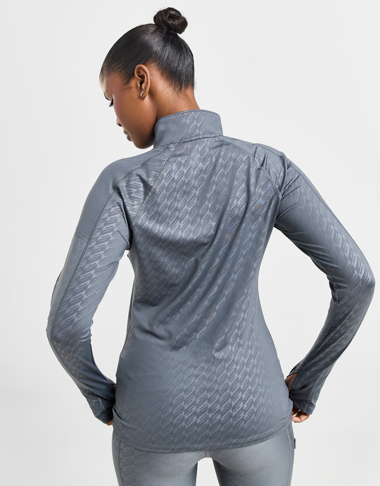 Under Armour Haut Zippé Imprimé Emboss Femme