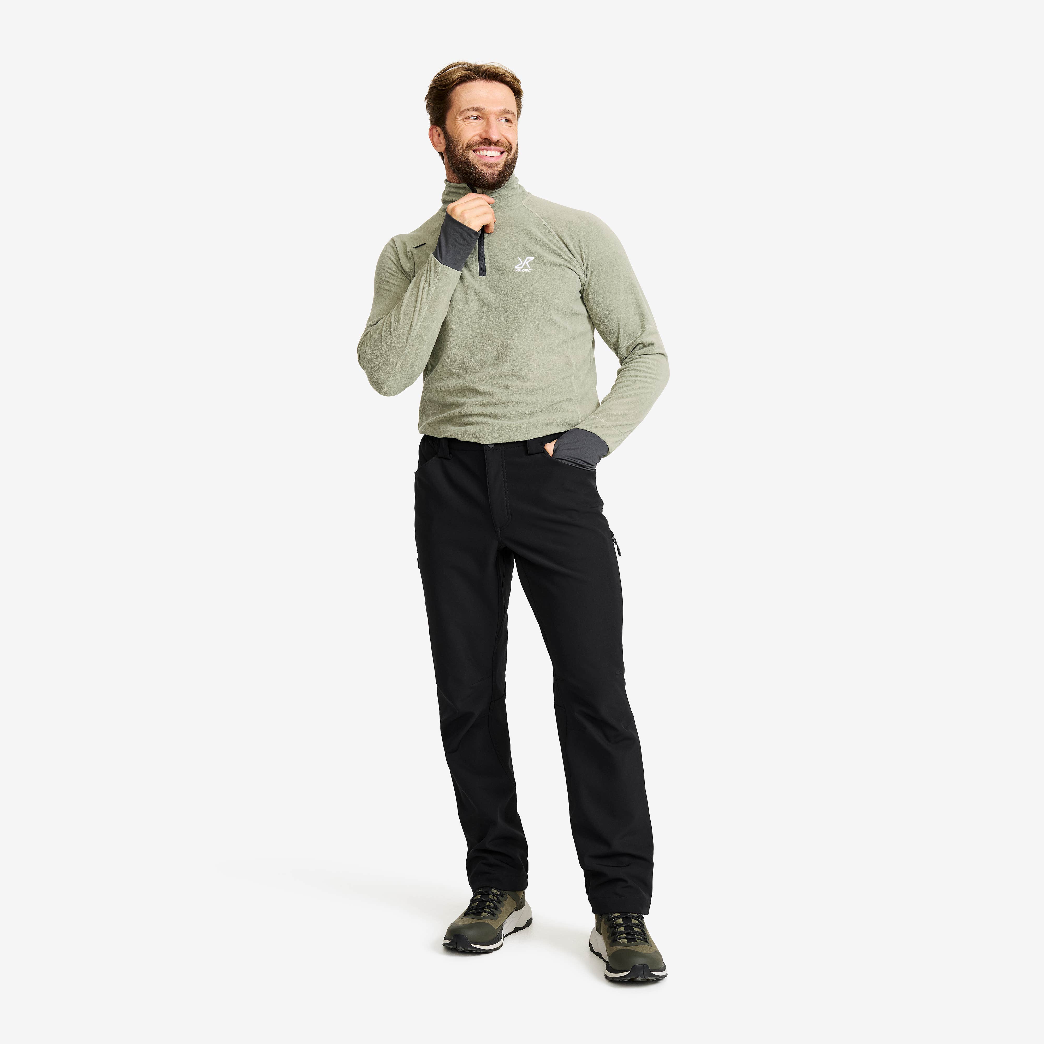 Hiball Essential Softshell Pants Herre Black