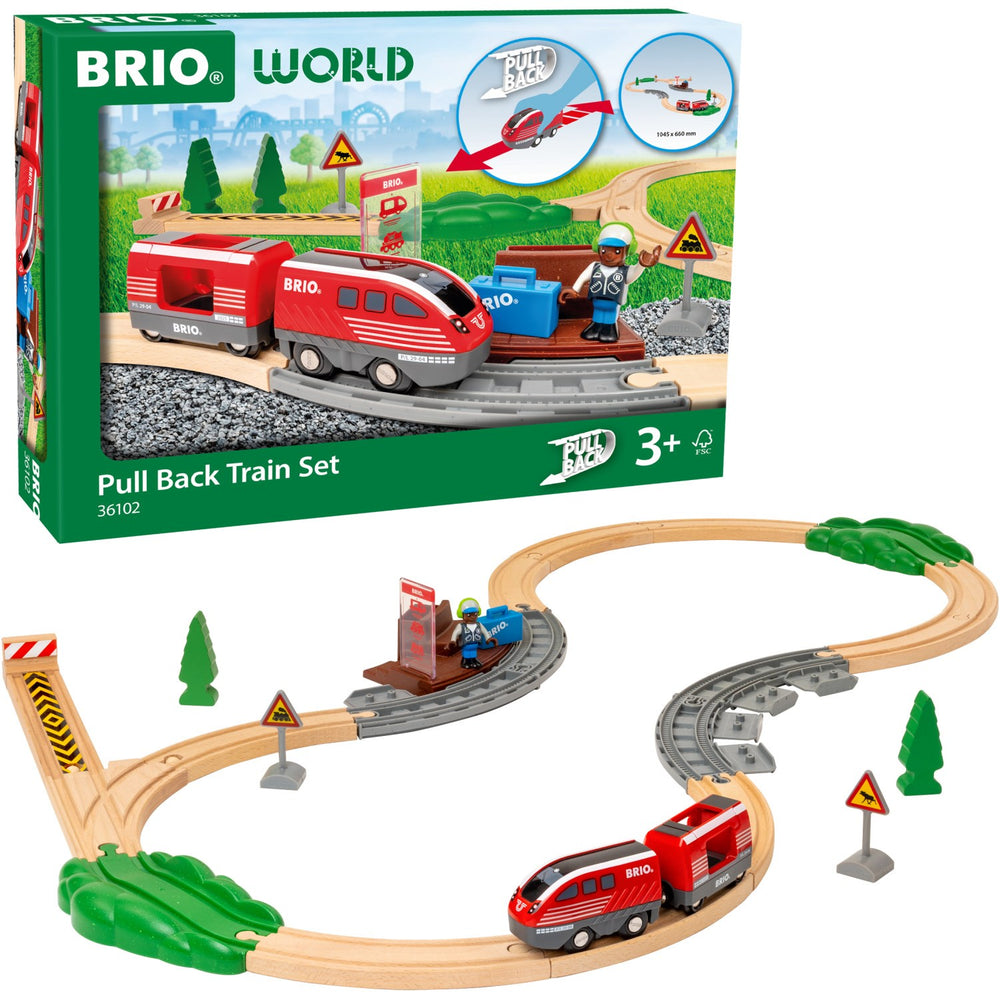 Køb BRIO® 36102 Pull Back Togsæt