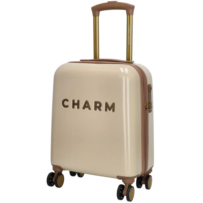Charm London Capetown Underseat Koffer Beige
