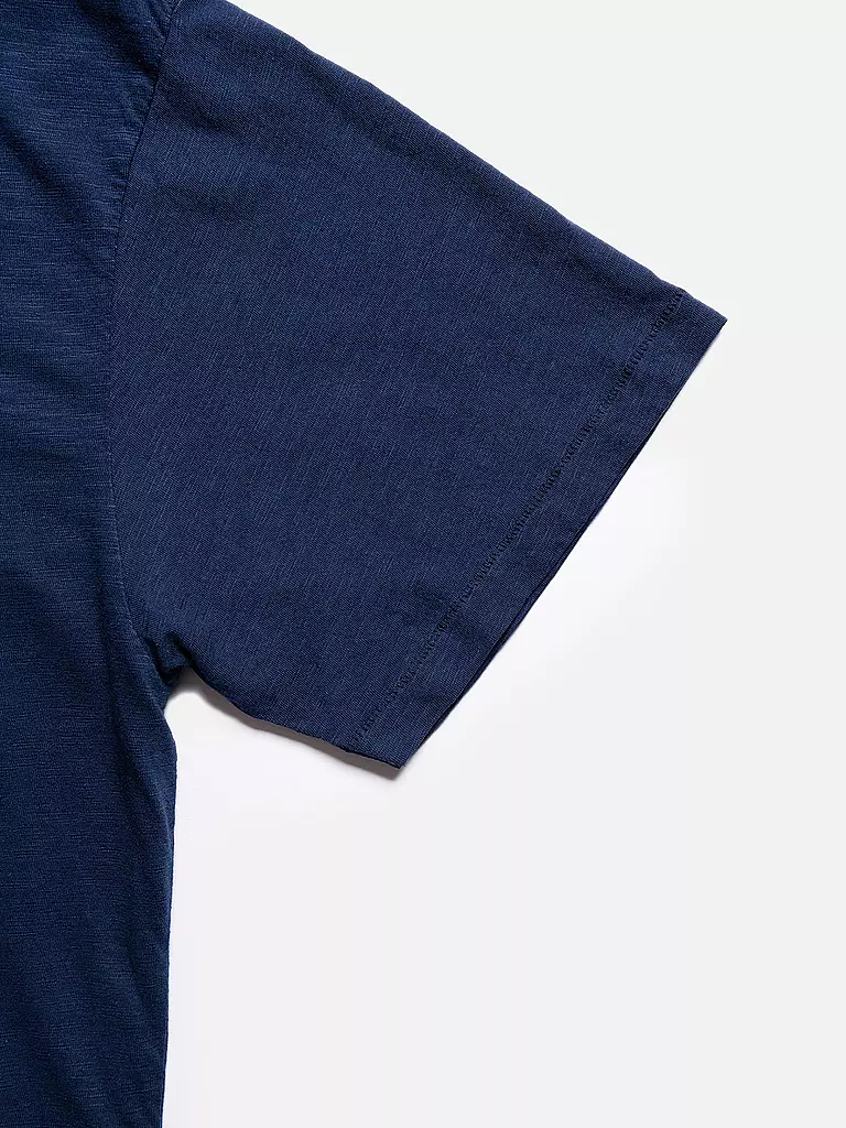NUDIE JEANS T-Shirt ROFFE blau