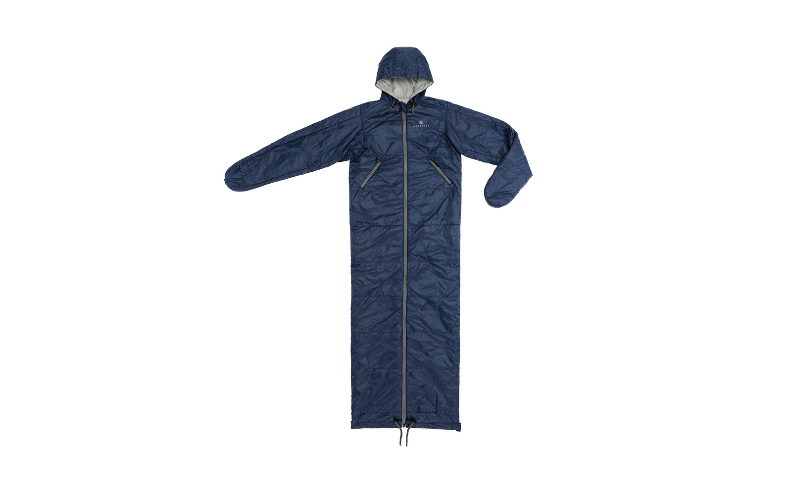 CozyBag Light - sky blue / grey - S