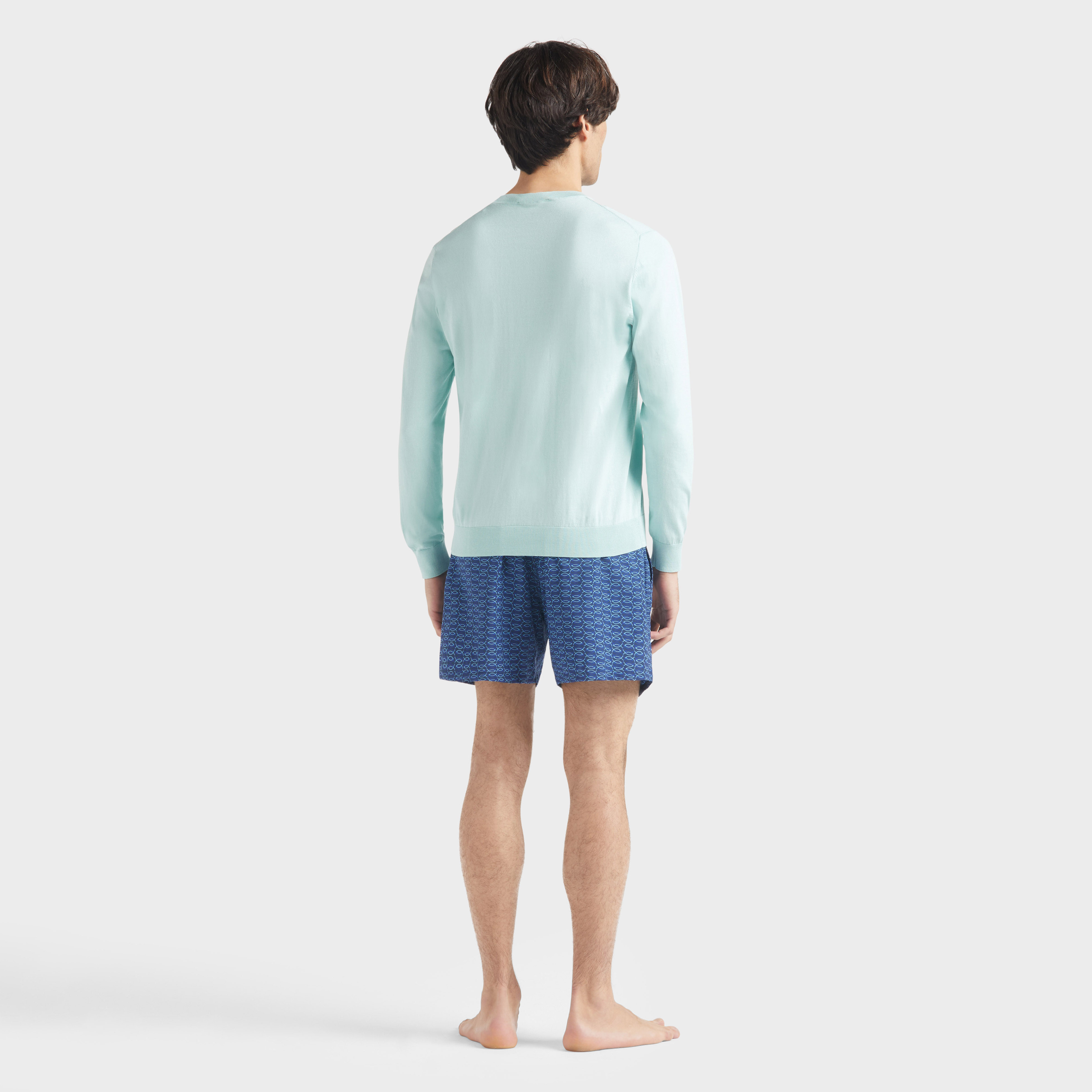 Pullover en coton homme Tortue
