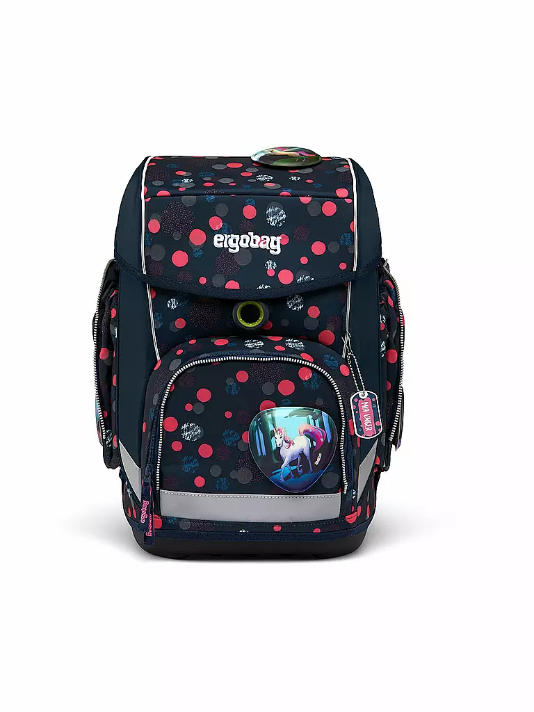 ERGOBAG Schultaschen Set 5tlg Cubo - hantBärsiewelt schwarz
